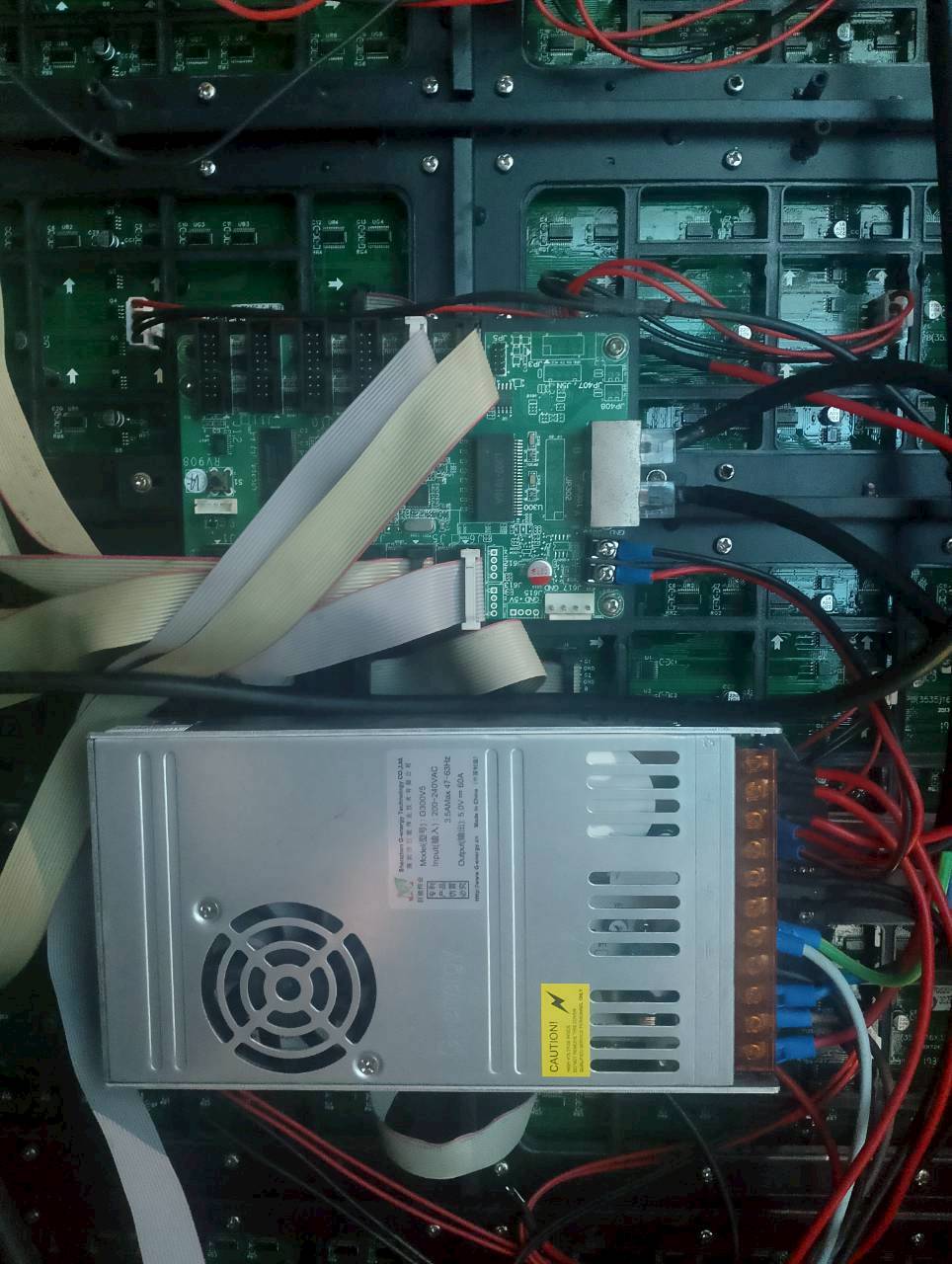 ทำการเปลี่ยน Power Supply ทดแทนของเดิมที่เสียชำรุด