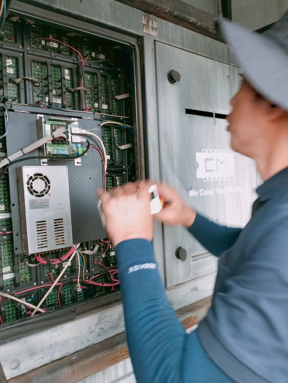 ทำการเปลี่ยน Power Supply 
